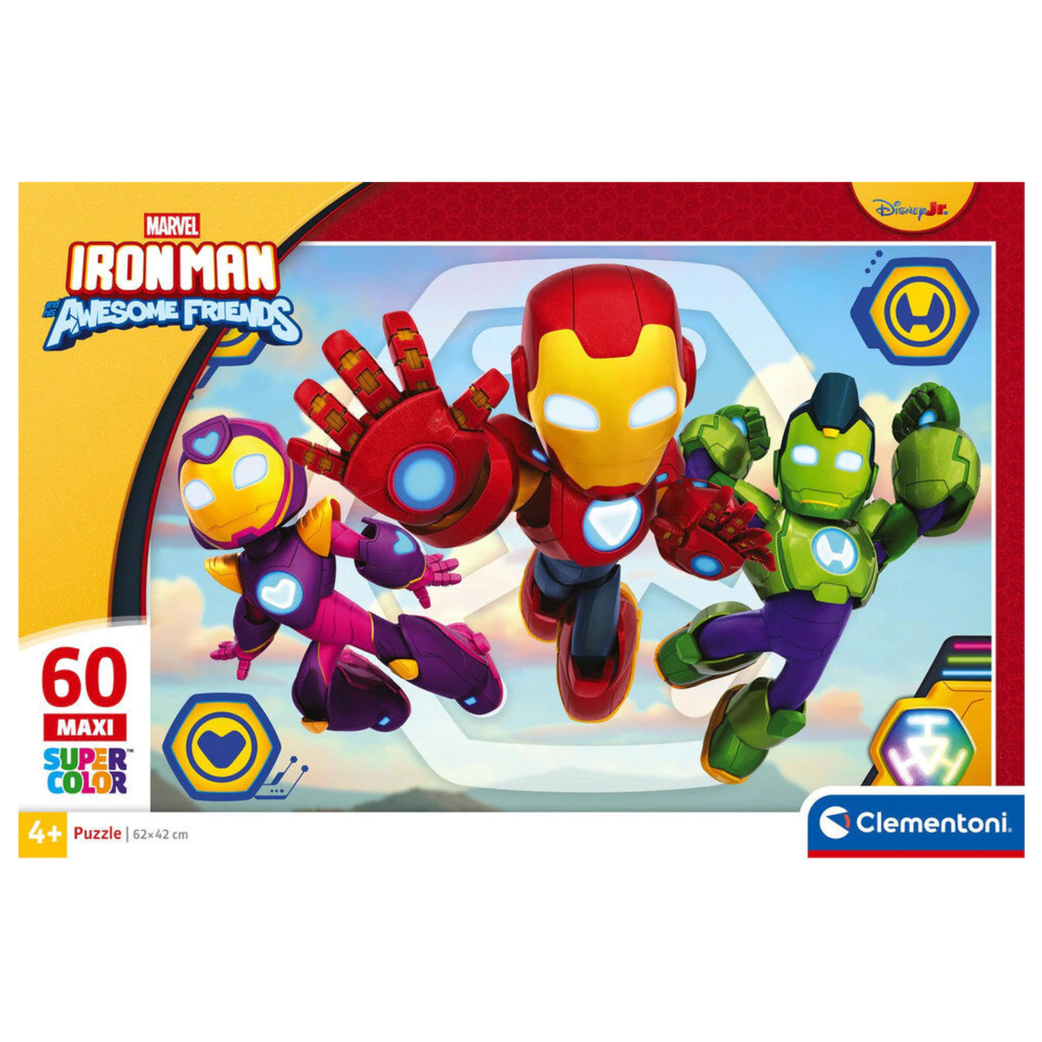 Marvel Iron Man Maxi Puzzle 60 Teile Produktfoto