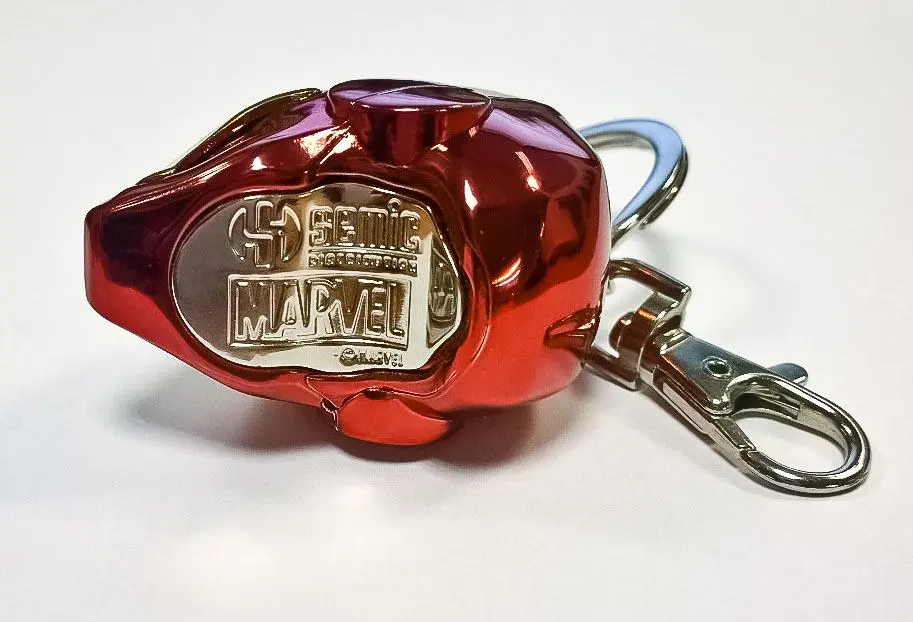 Marvel Comics Metall-Schlüsselanhänger Iron Man Helm termékfotó