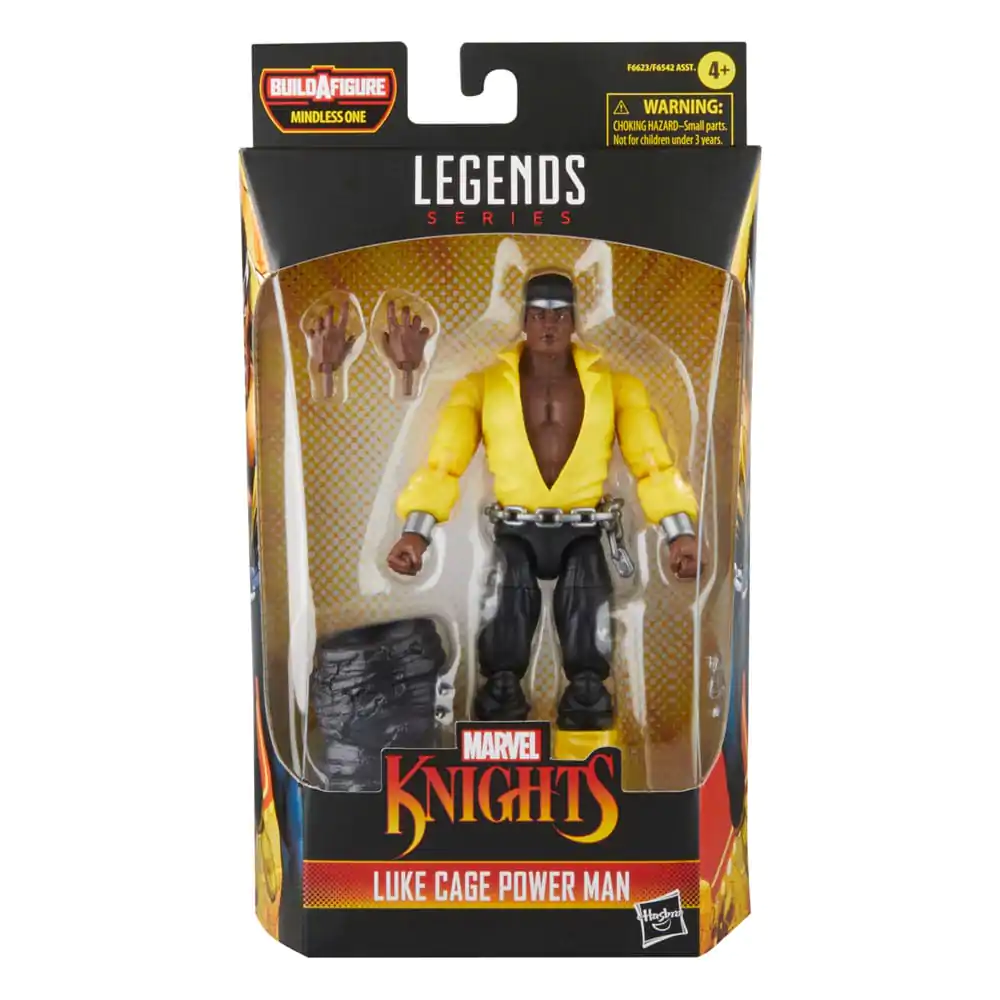 Marvel Knights Marvel Legends Actionfigur Luke Cage Power Man (BAF: Mindless One) 15 cm termékfotó