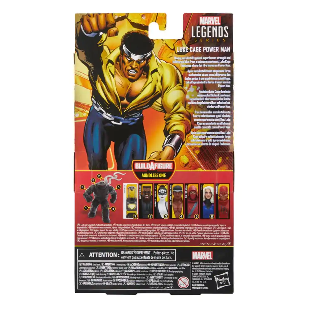 Marvel Knights Marvel Legends Actionfigur Luke Cage Power Man (BAF: Mindless One) 15 cm termékfotó