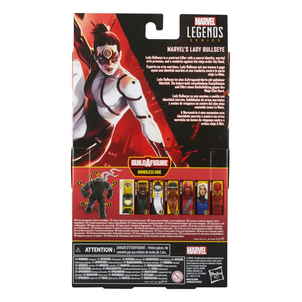 Marvel Knights Marvel Legends Actionfigur Marvel's Lady Bullseye (BAF: Mindless One) 15 cm termékfotó