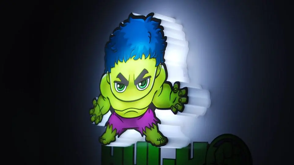 Marvel LED Mini Leuchte Hulk Produktfoto