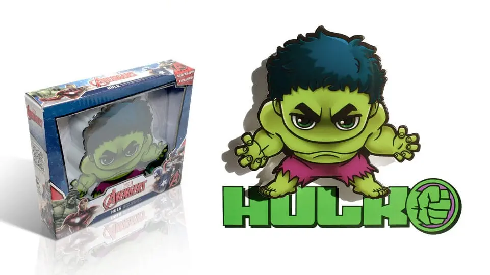Marvel LED Mini Leuchte Hulk Produktfoto