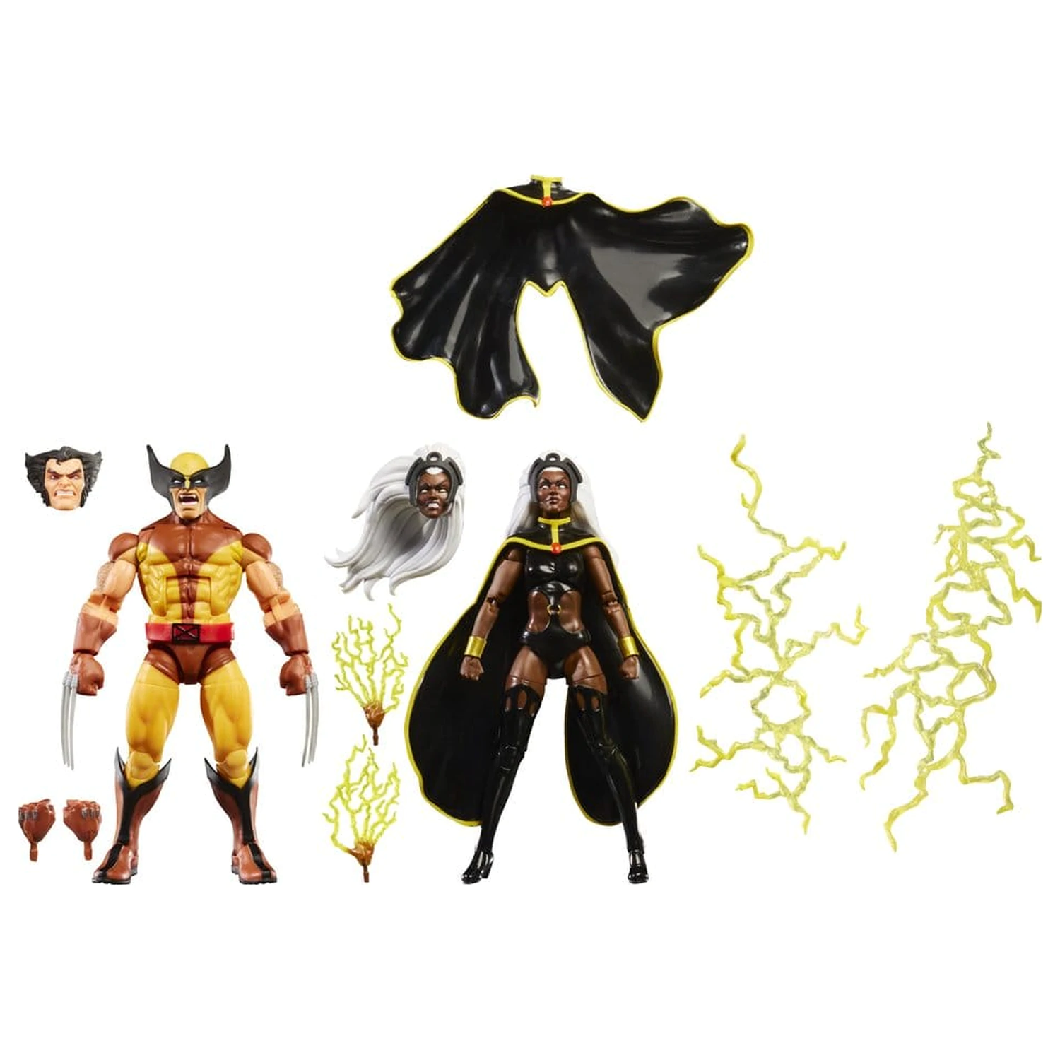 Marvel Legends Actionfigur 2er-Pack Storm & Wolverine 15 Zentimeter Produktfoto