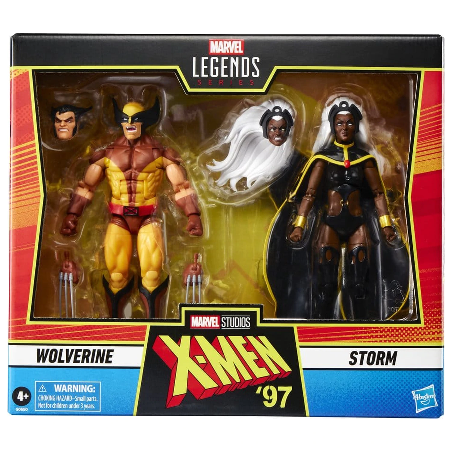 Marvel Legends Actionfigur 2er-Pack Storm & Wolverine 15 Zentimeter Produktfoto