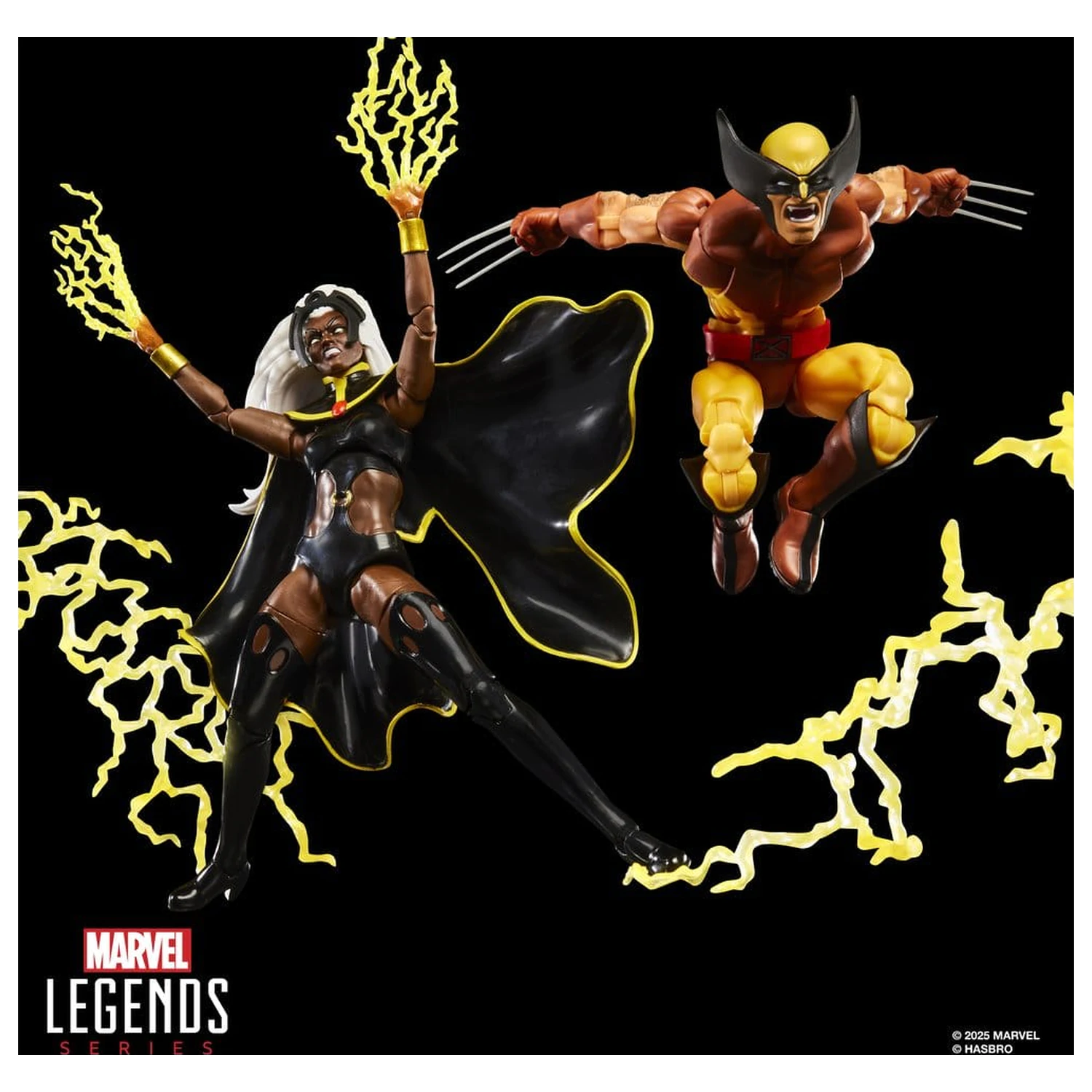 Marvel Legends Actionfigur 2er-Pack Storm & Wolverine 15 Zentimeter Produktfoto