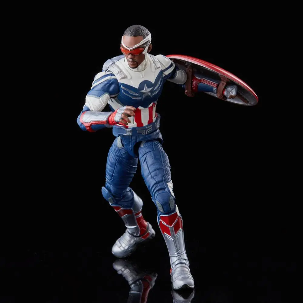 Marvel Legends Actionfiguren 2er-Pack 2022 Captain America: Sam Wilson &amp; Steve Rogers 15 cm Produktfoto