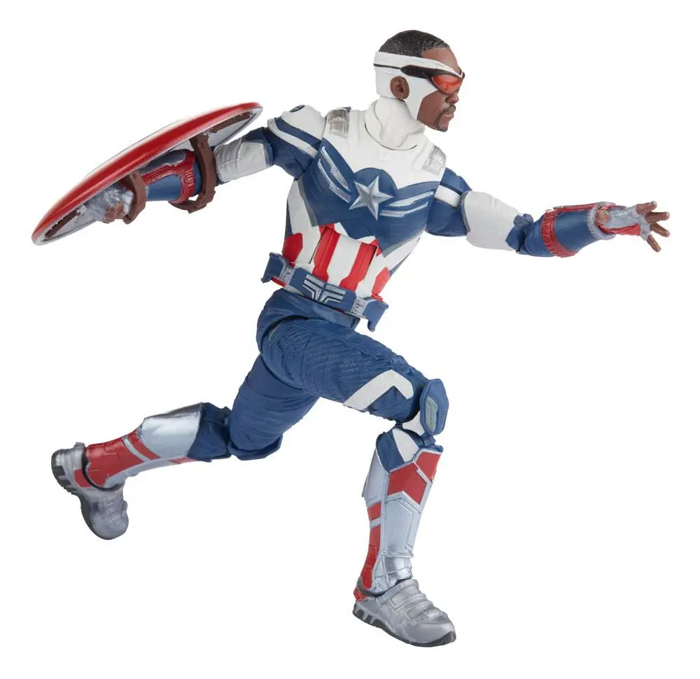 Marvel Legends Actionfiguren 2er-Pack 2022 Captain America: Sam Wilson &amp; Steve Rogers 15 cm Produktfoto