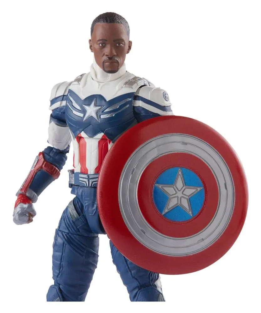 Marvel Legends Actionfiguren 2er-Pack 2022 Captain America: Sam Wilson &amp; Steve Rogers 15 cm Produktfoto