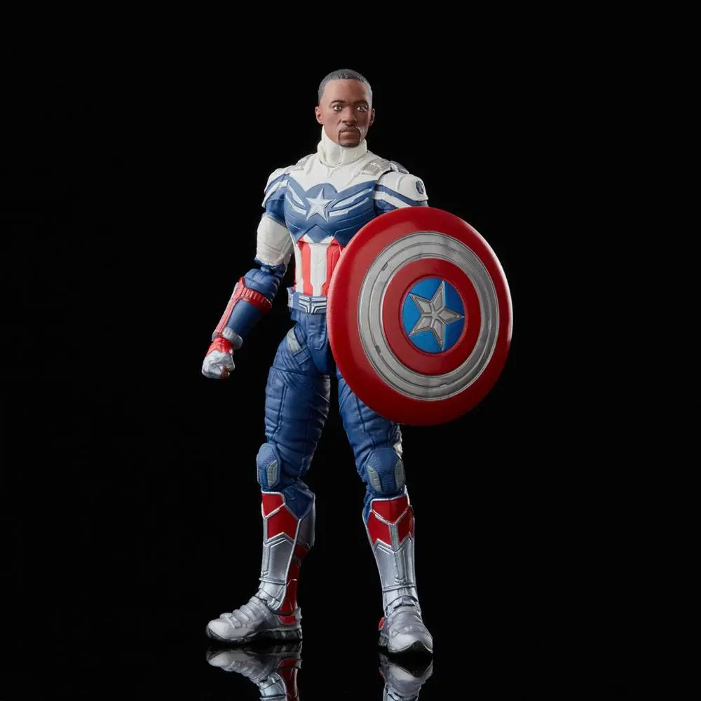 Marvel Legends Actionfiguren 2er-Pack 2022 Captain America: Sam Wilson &amp; Steve Rogers 15 cm Produktfoto