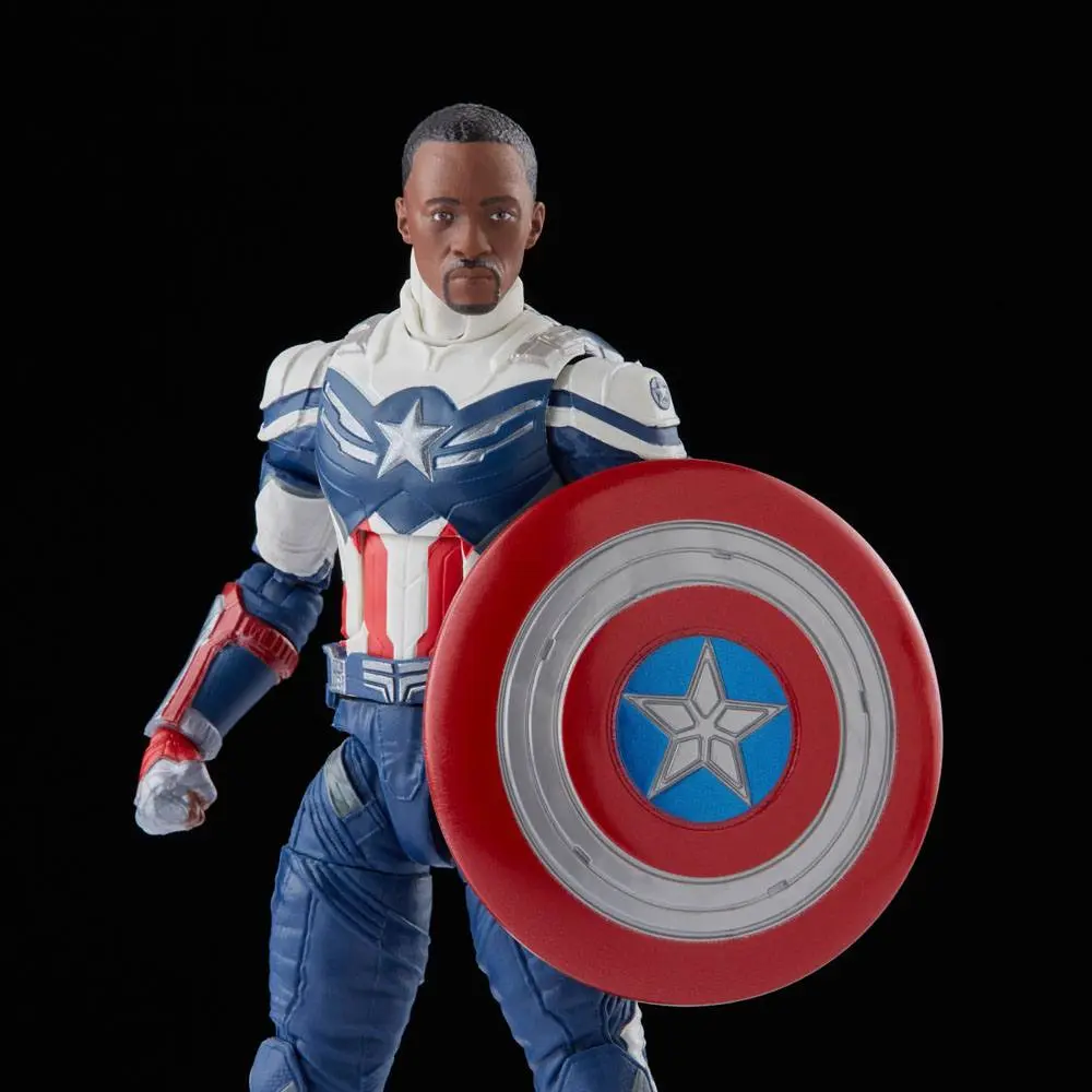Marvel Legends Actionfiguren 2er-Pack 2022 Captain America: Sam Wilson &amp; Steve Rogers 15 cm Produktfoto