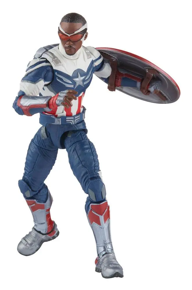 Marvel Legends Actionfiguren 2er-Pack 2022 Captain America: Sam Wilson &amp; Steve Rogers 15 cm Produktfoto