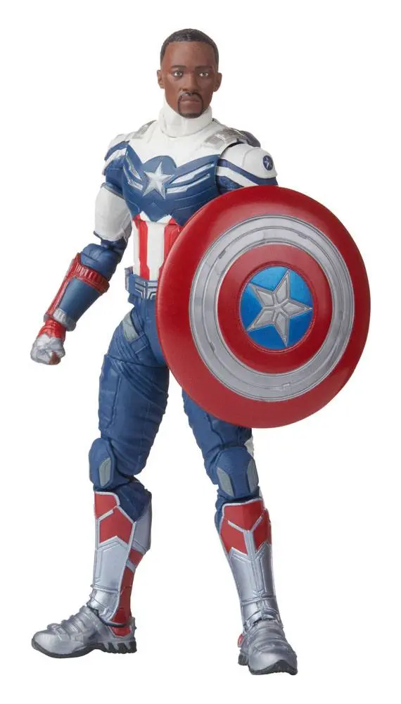Marvel Legends Actionfiguren 2er-Pack 2022 Captain America: Sam Wilson &amp; Steve Rogers 15 cm Produktfoto