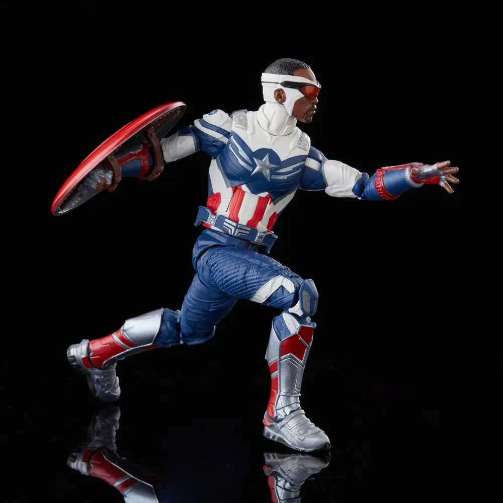 Marvel Legends Actionfiguren 2er-Pack 2022 Captain America: Sam Wilson &amp; Steve Rogers 15 cm Produktfoto