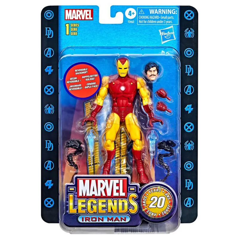 Marvel Legends 20th Anniversary Series 1 Actionfigur 2022 Iron Man 15 cm Produktfoto