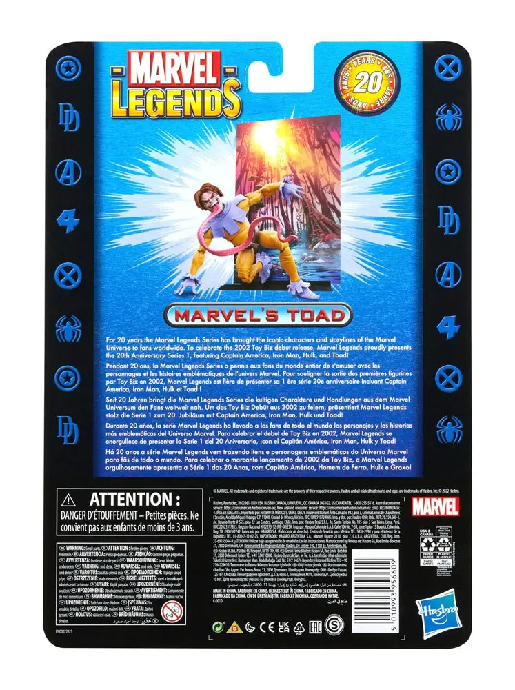 Marvel Legends 20th Anniversary Series 1 Action Figur 2022 Marvel's Toad 15 cm Produktfoto