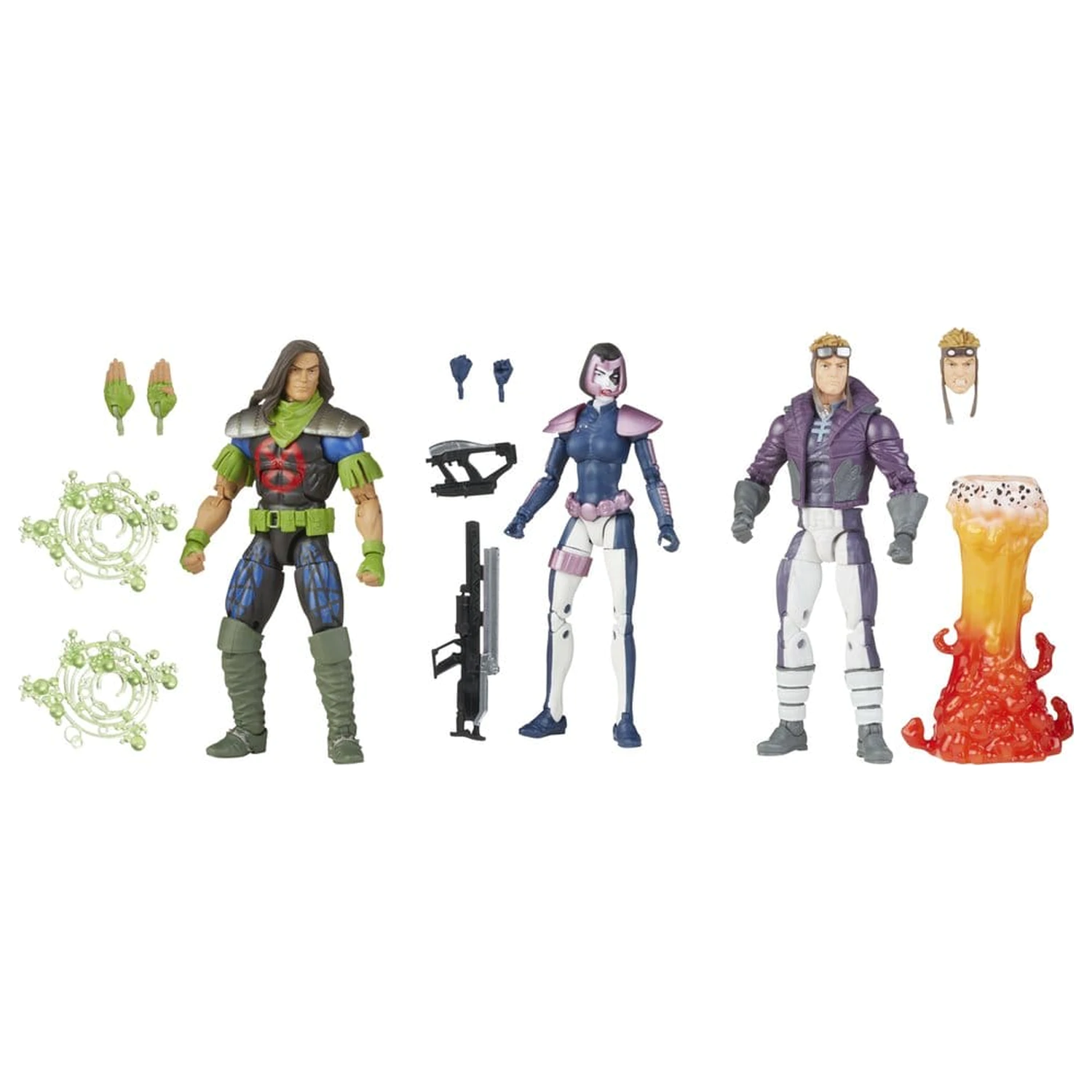 Marvel Legends Actionfiguren 3er-Pack X-Force 15 cm Produktfoto