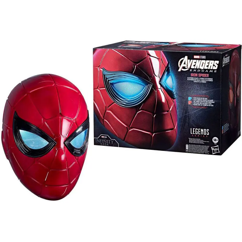 Avengers: Endgame Marvel Legends Series Electronic Helmet Iron Spider termékfotó