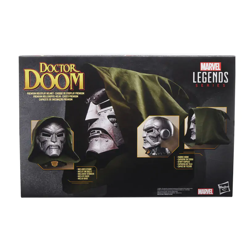 Marvel Legends Doctor Doom Premium Rollenspiel Helm Produktfoto