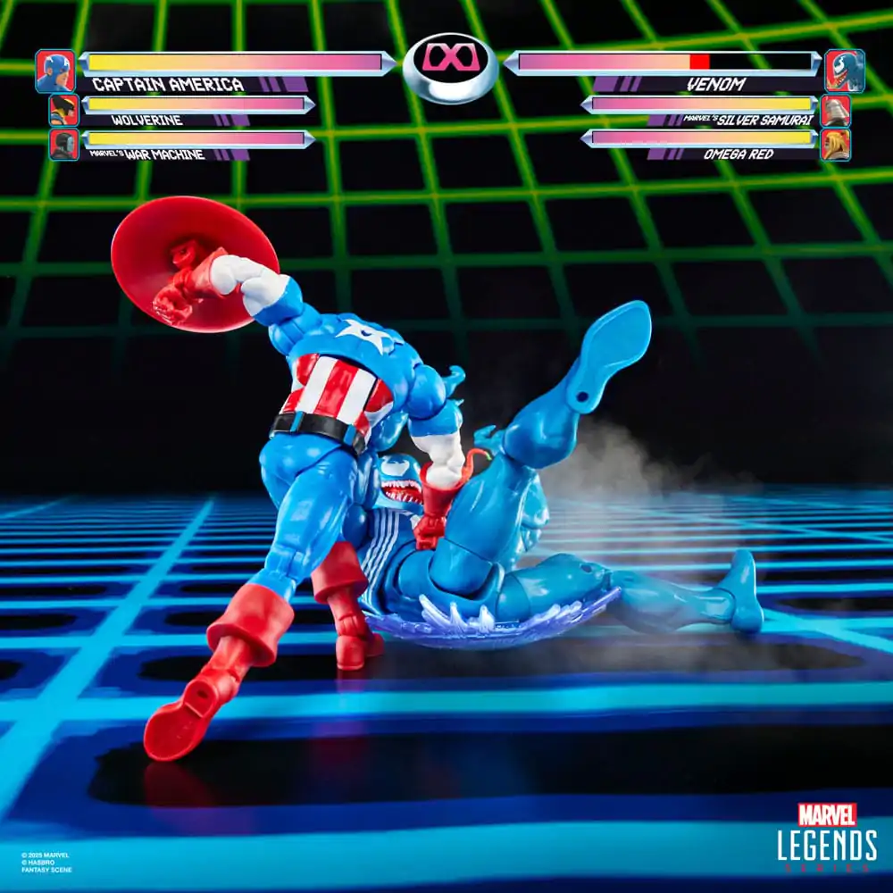 Marvel Legends Gamerverse Action Figur 2er-Pack Captain America vs. Venom 15 cm Produktfoto