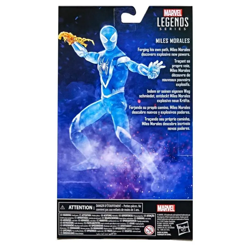 Spider-Man: Miles Morales Marvel Legends Gamerverse Actionfigur Miles Morales Exclusive 15 cm Produktfoto