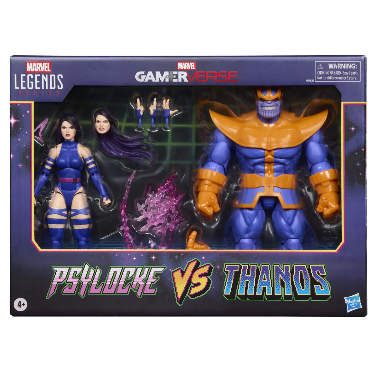 Marvel Legends Gameverse Psylocke vs Thanos Pack 2 Figuren 15 cm Produktfoto