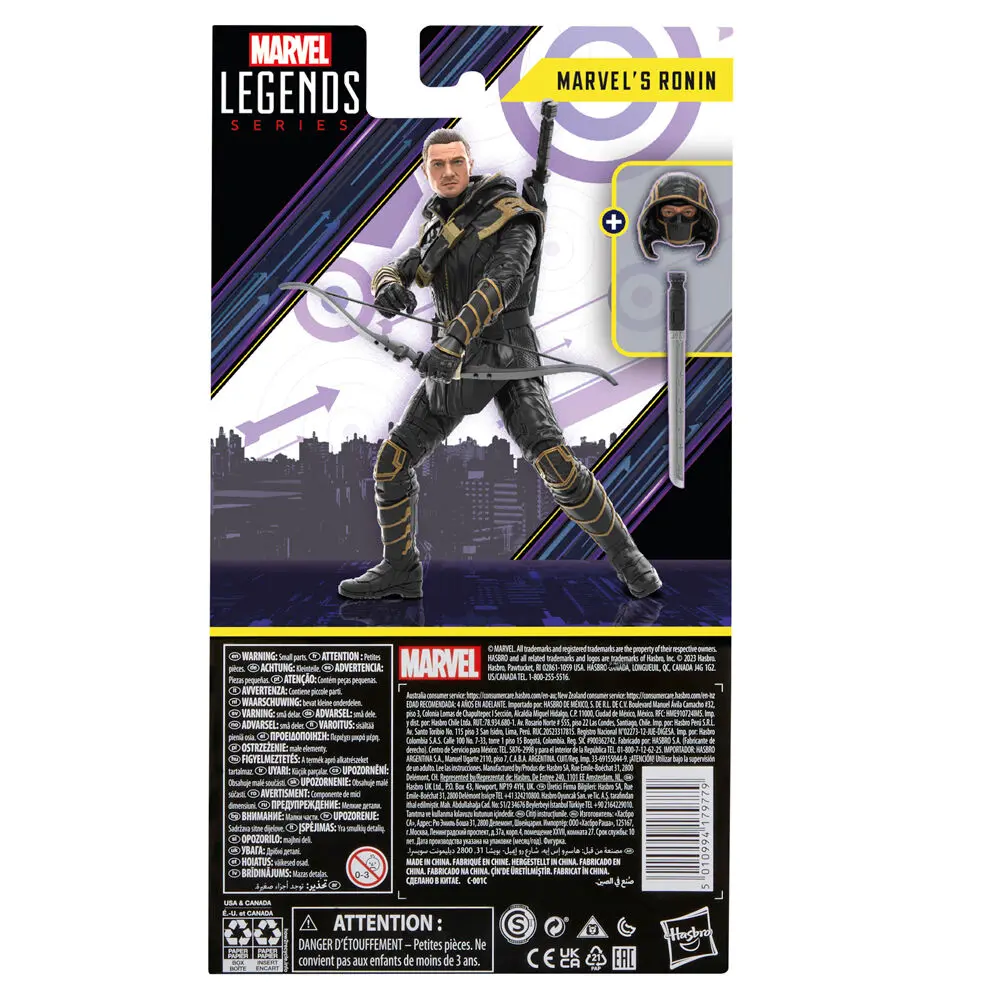 Hawkeye Marvel Legends Actionfigur Marvel's Ronin 15 cm Produktfoto