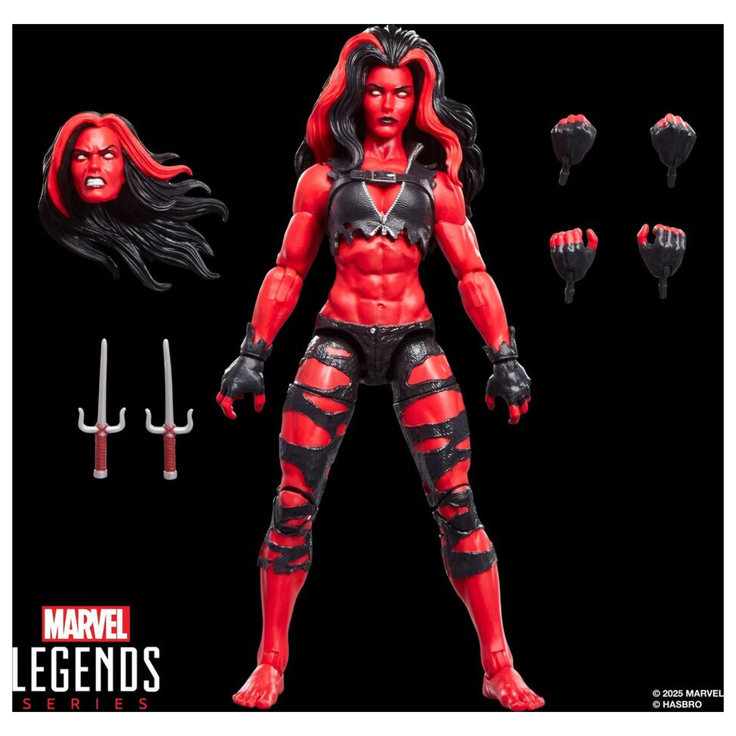 Marvel Legends Hulk She-Hulk Figur 15 cm Produktfoto