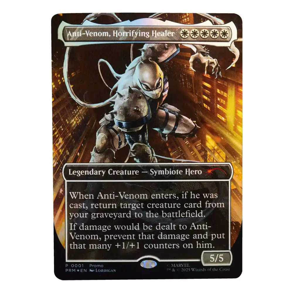 Marvel Legends Magic: The Gathering Action Figur Agent Anti-Venom (plus exklusive Folienkarte) 15 cm Produktfoto