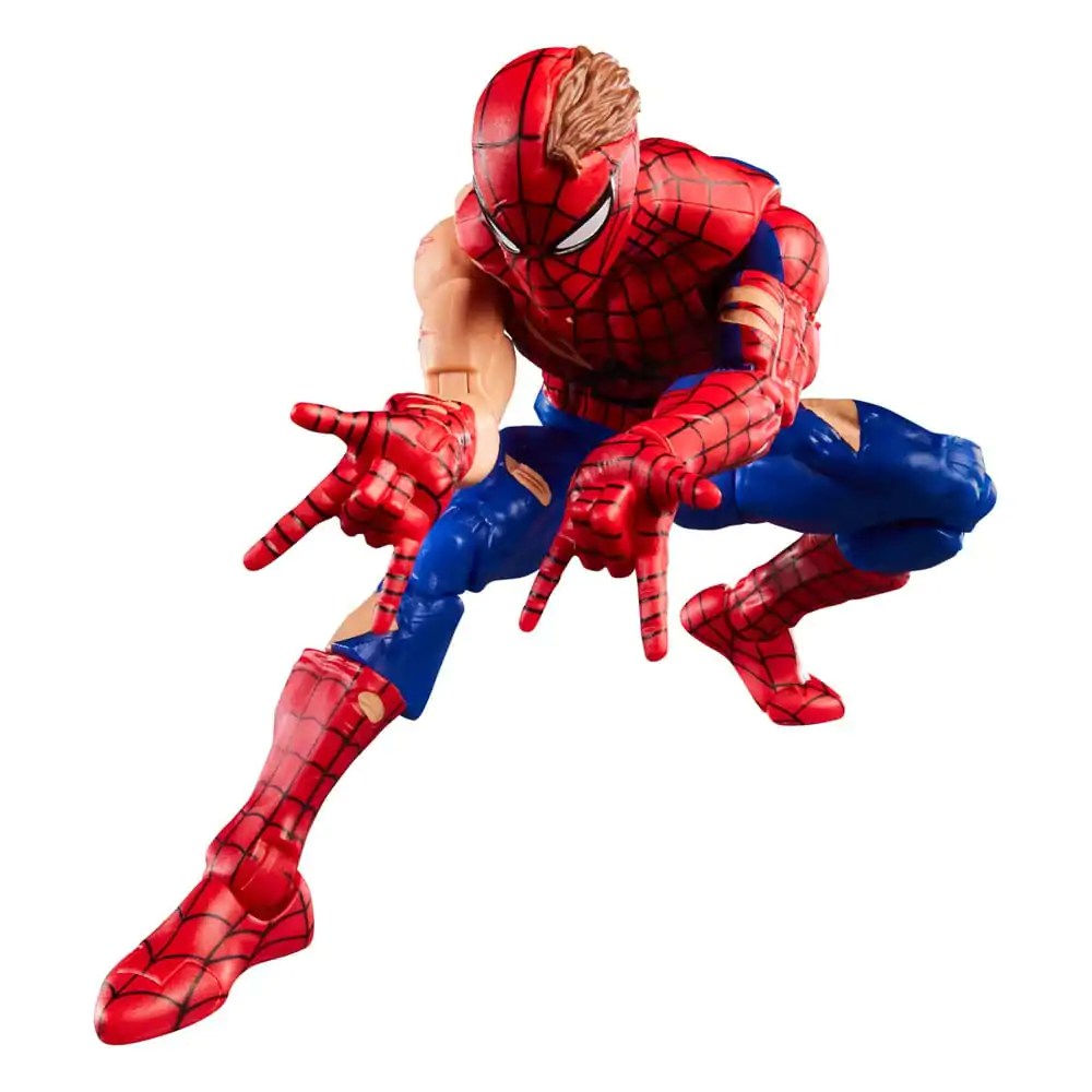 Marvel Legends Magic: The Gathering Action Figur Battle-Damaged Spider-Man (plus Exclusive Folienkarte) 15 cm Produktfoto