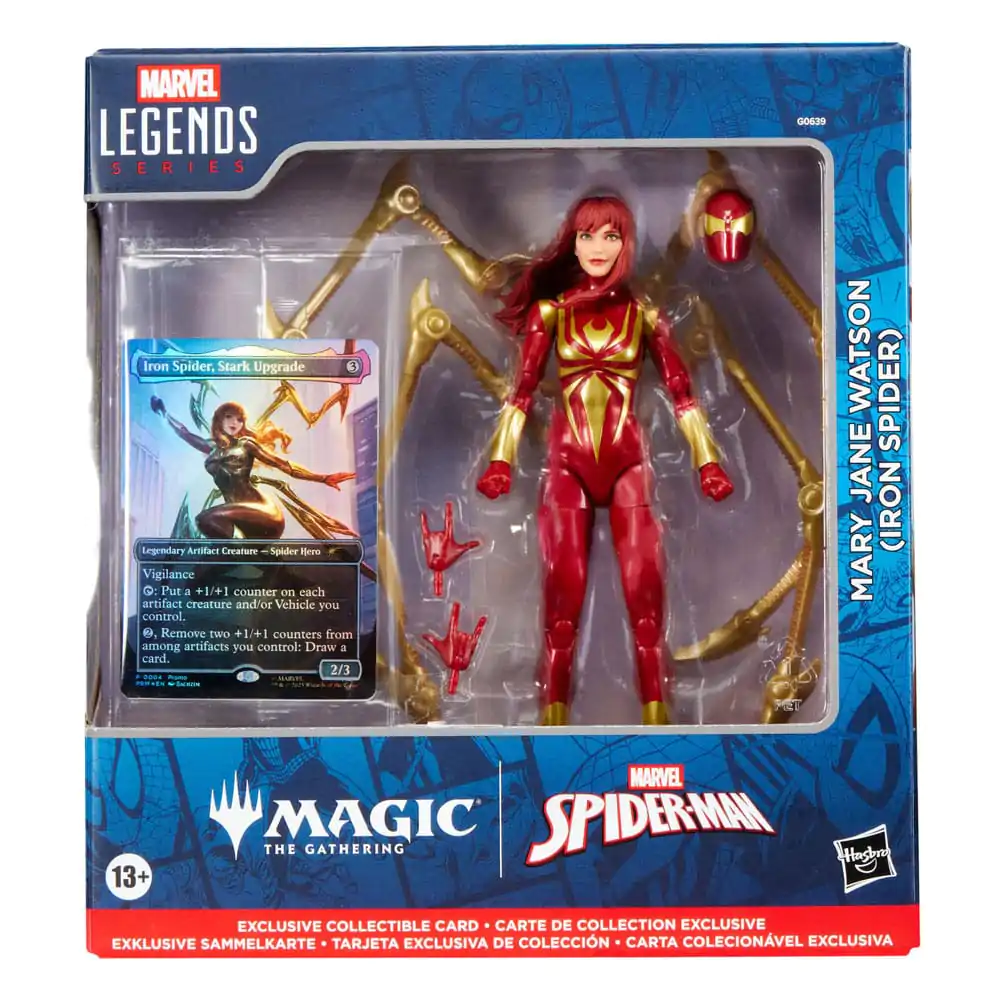 Marvel Legends Magic: The Gathering Action Figur Mary Jane Watson (Iron Spider) (plus Exklusive Folienkarte) 15 cm Produktfoto