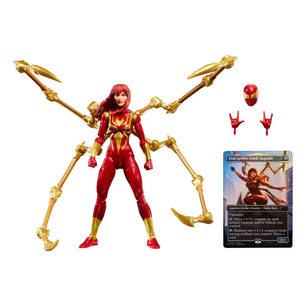 Marvel Legends Magic: The Gathering Action Figur Mary Jane Watson (Iron Spider) (plus Exklusive Folienkarte) 15 cm Produktfoto