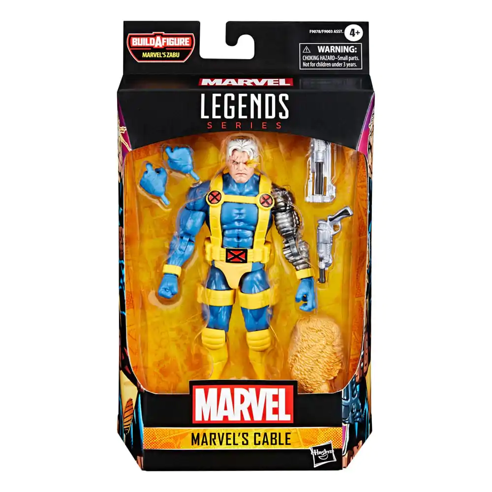 Marvel Legends Actionfigur Marvel's Cable (BAF: Marvel's Zabu) 15 cm Produktfoto
