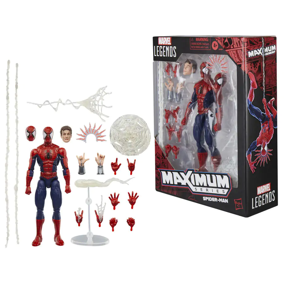 Marvel Legends Maximum Series Spider-Man Figur 15 cm Produktfoto