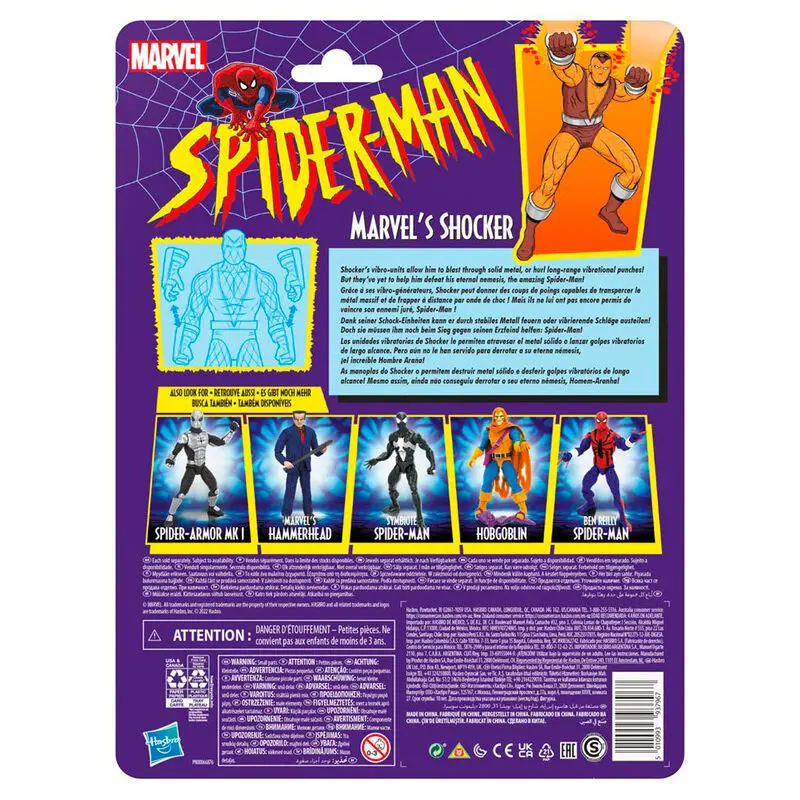 Spider-Man Marvel Legends Series Actionfigur 2022 Marvel's Shocker 15 cm Produktfoto