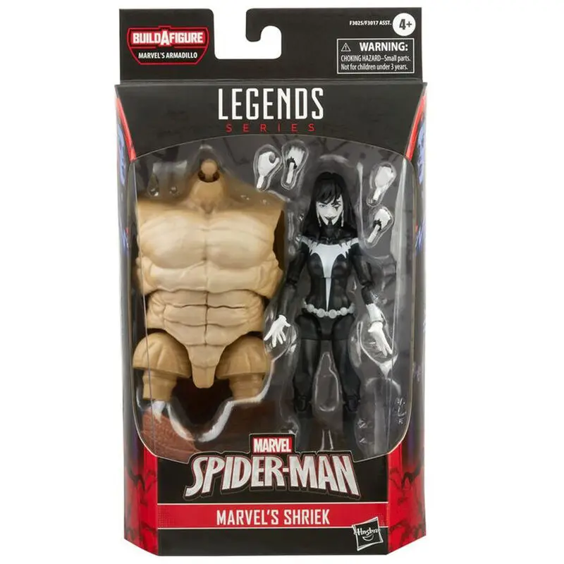 Marvel Legends Spiderman Shriek Figur 15cm Produktfoto