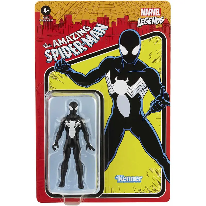 Marvel Legends Retro Collection Action Figur 2022 Symbiote Spider-Man 10 cm termékfotó