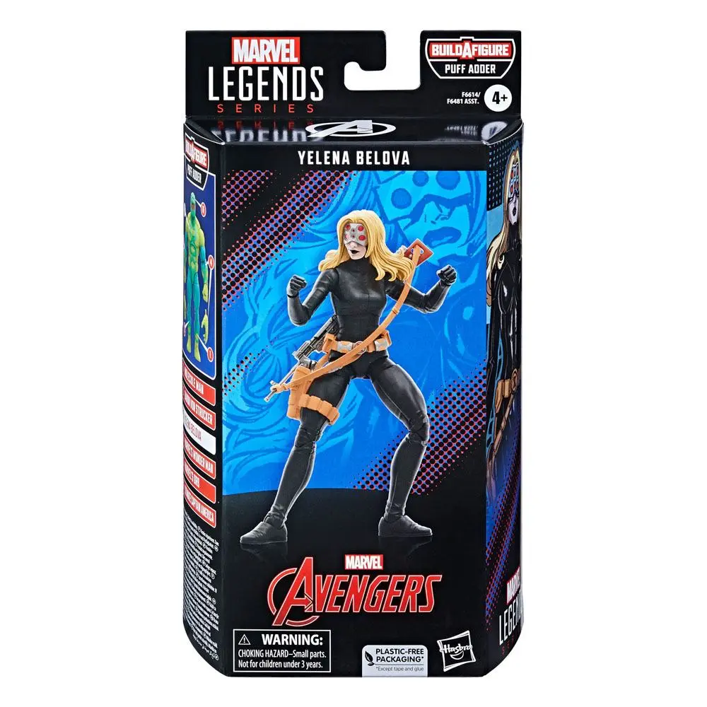 Marvel Legends Actionfigur Puff Adder BAF: Yelena Belova 15 cm Produktfoto