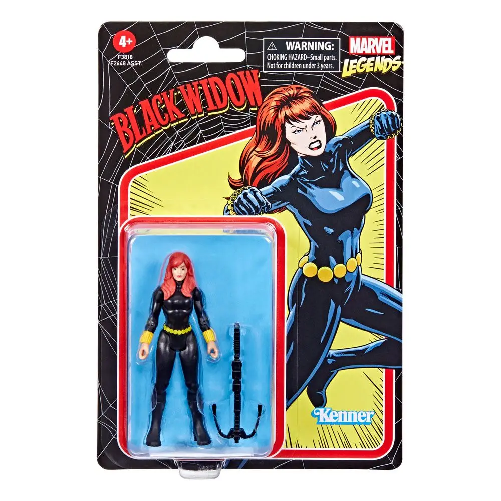 Marvel Legends Retro Collection Action Figur 2022 Black Widow 10 cm Produktfoto