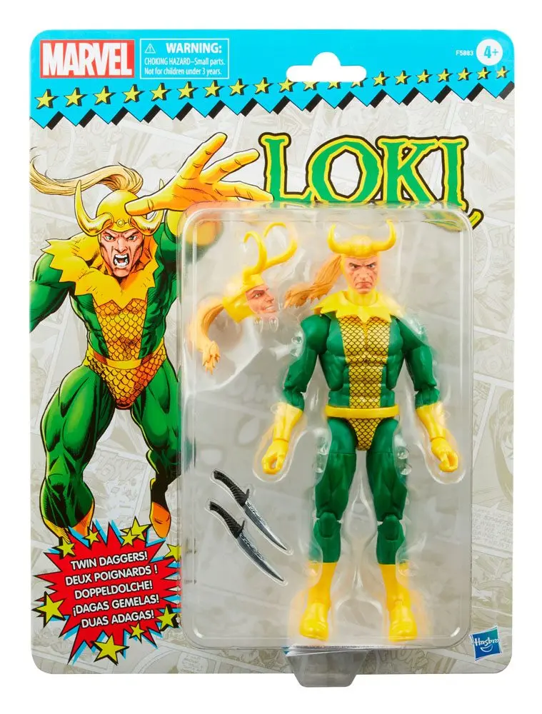 Marvel Legends Retro Collection Actionfigur 2022 Loki 15 cm Produktfoto