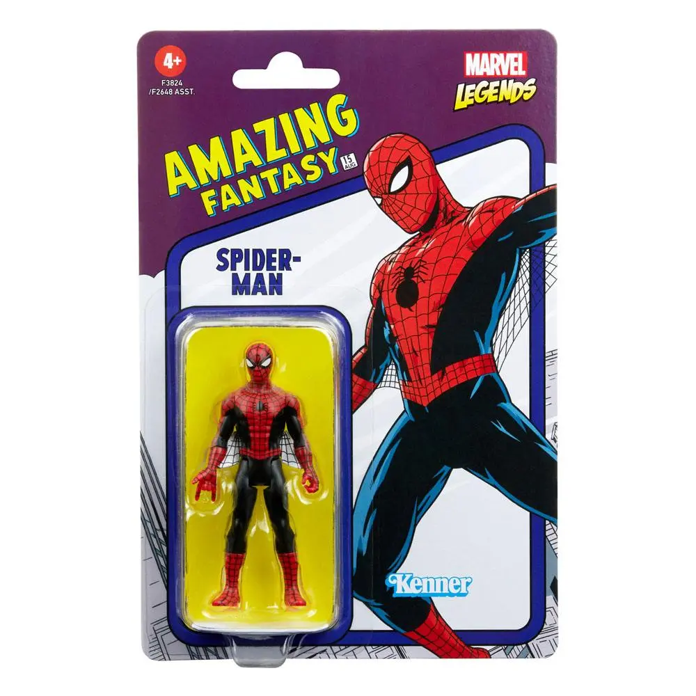 Marvel Legends Retro Collection Action Figur 2022 Spider-Man 10 cm Produktfoto