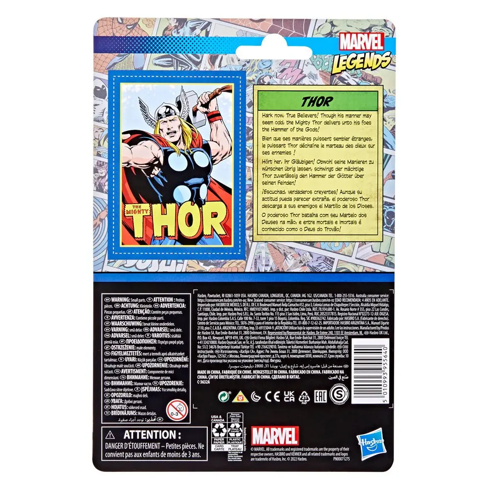 Marvel Legends Retro Collection Actionfigur 2022 The Mighty Thor 10 cm Produktfoto