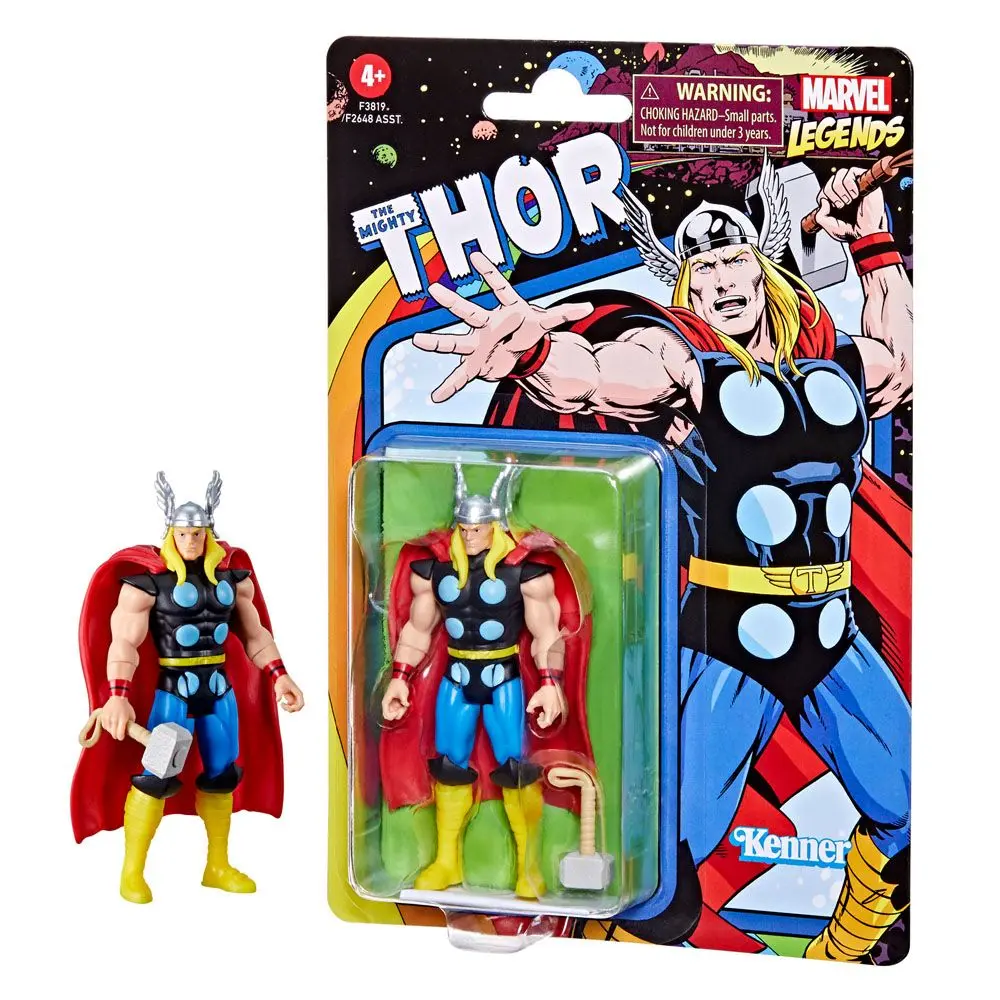 Marvel Legends Retro Collection Actionfigur 2022 The Mighty Thor 10 cm Produktfoto