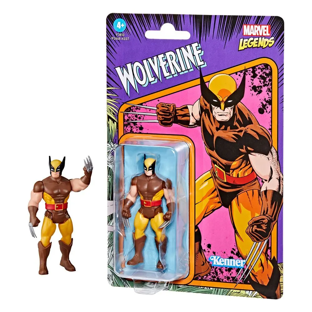Marvel Legends Retro Collection Actionfigur 2022 Wolverine 10 cm Produktfoto