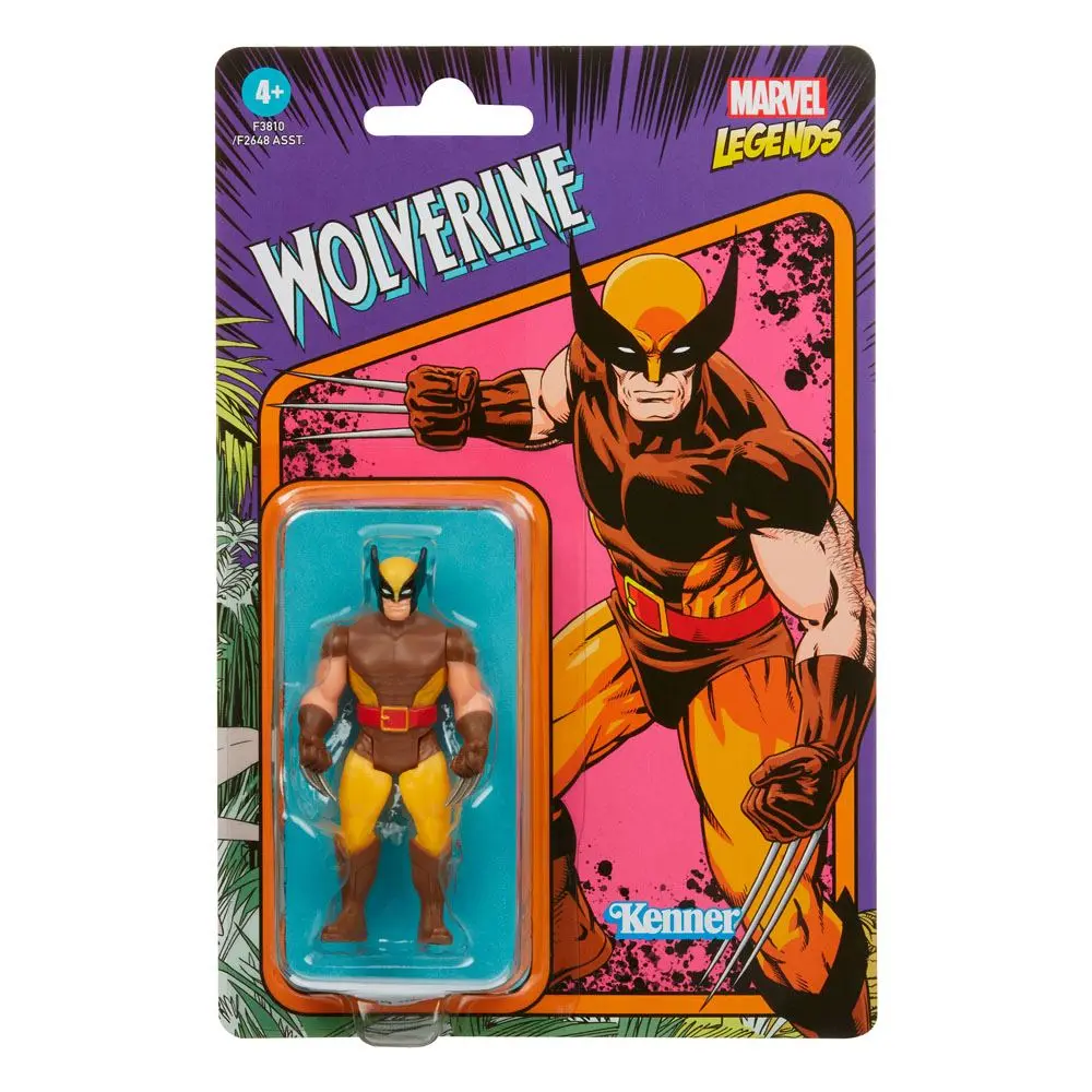 Marvel Legends Retro Collection Actionfigur 2022 Wolverine 10 cm Produktfoto