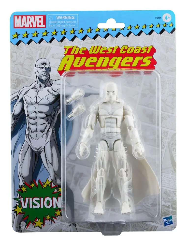 Marvel Legends Retro Collection Series Actionfigur 2022 Vision (The West Coast Avengers) 15 cm Produktfoto