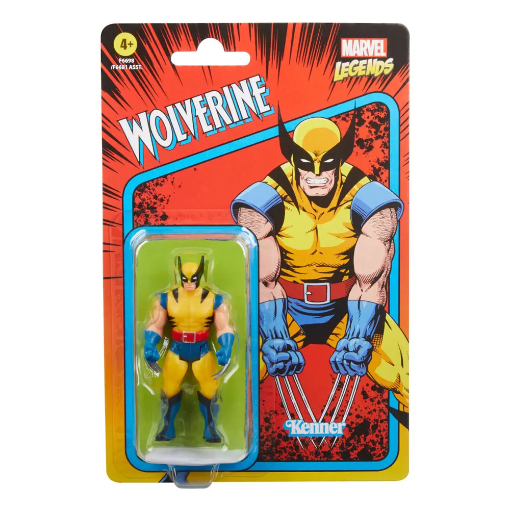 Marvel Legends Retro Collection Actionfigur Wolverine 10 cm Produktfoto