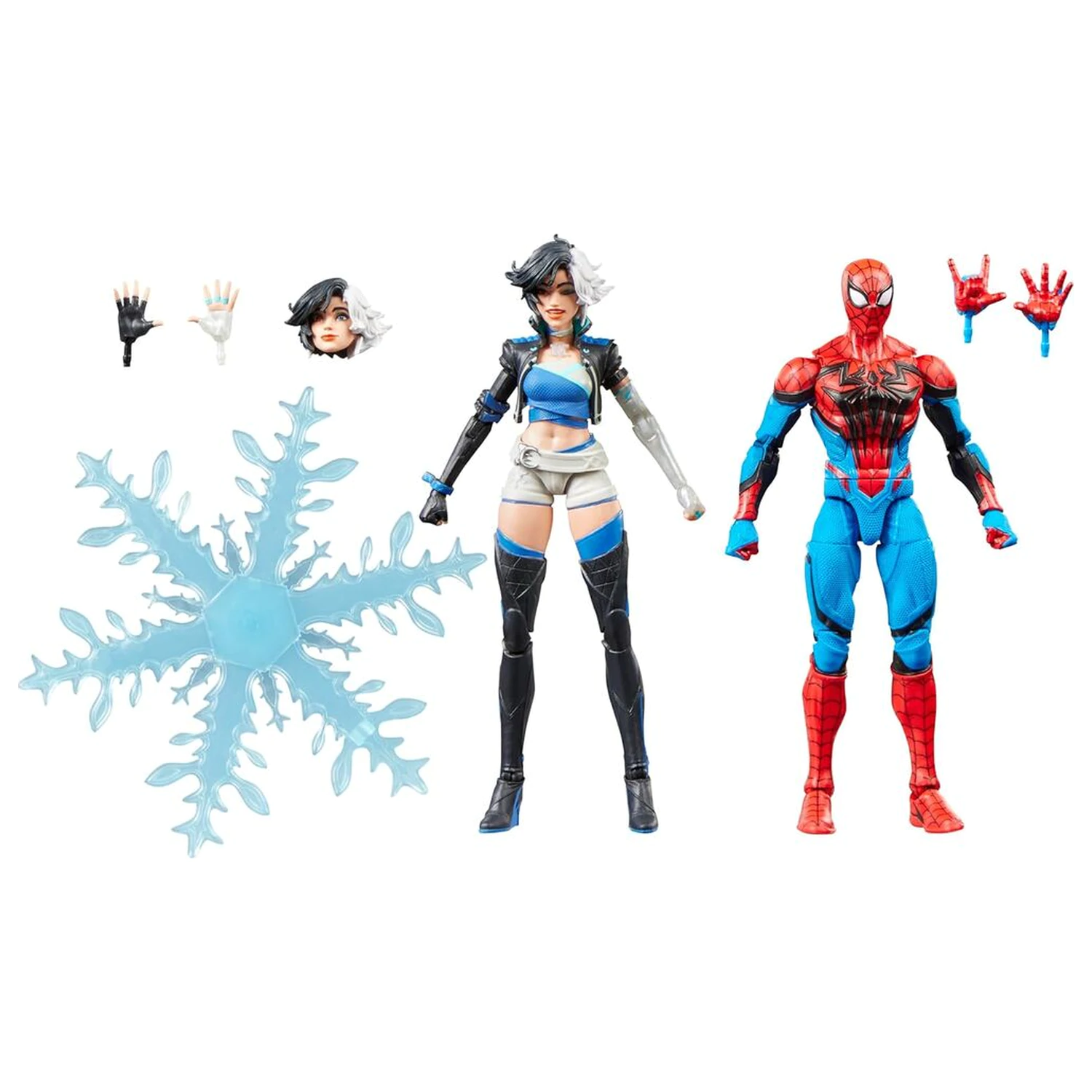 Marvel Legends Rivals Spider-Man & Luna Snow Figur 15 cm Produktfoto