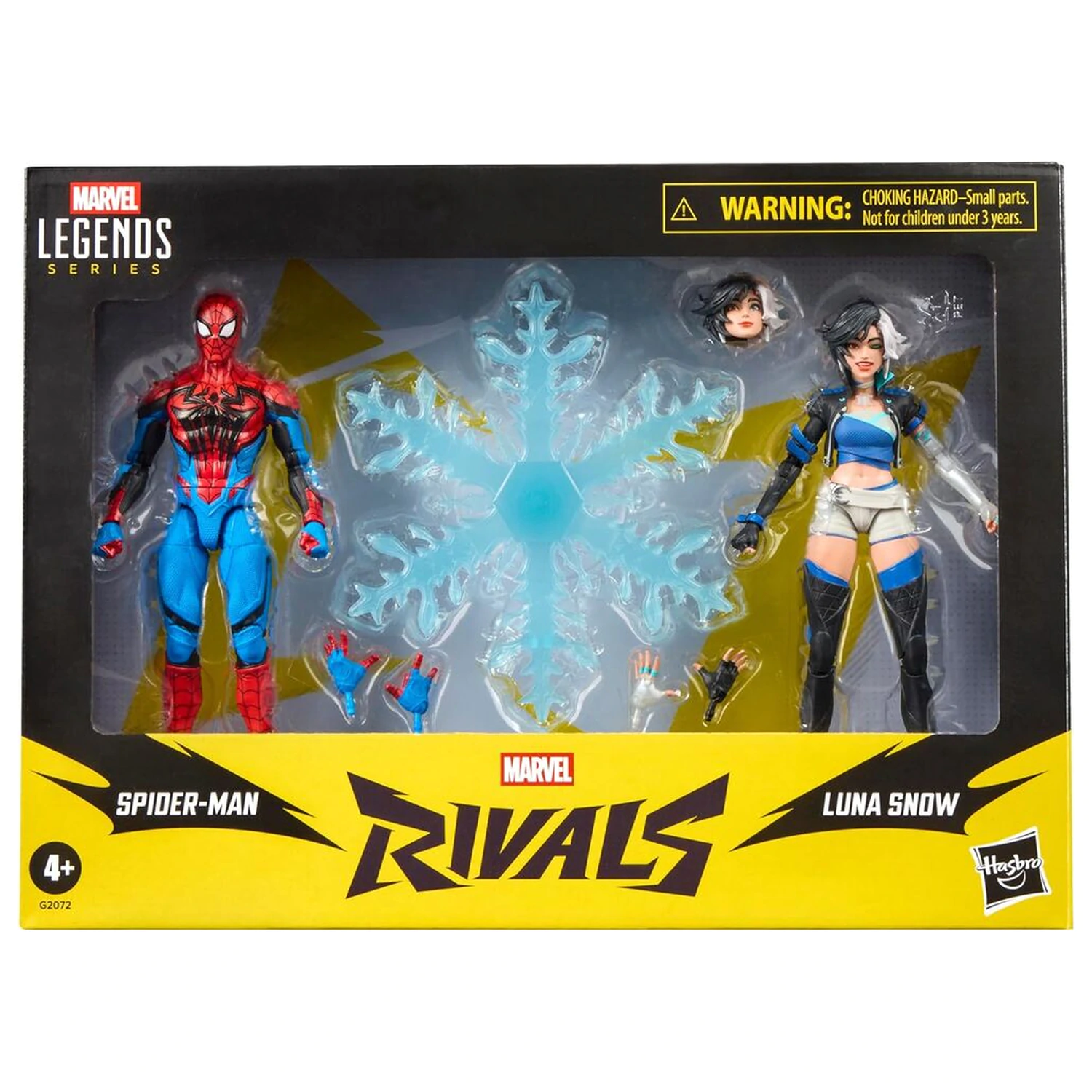 Marvel Legends Rivals Spider-Man & Luna Snow Figur 15 cm Produktfoto