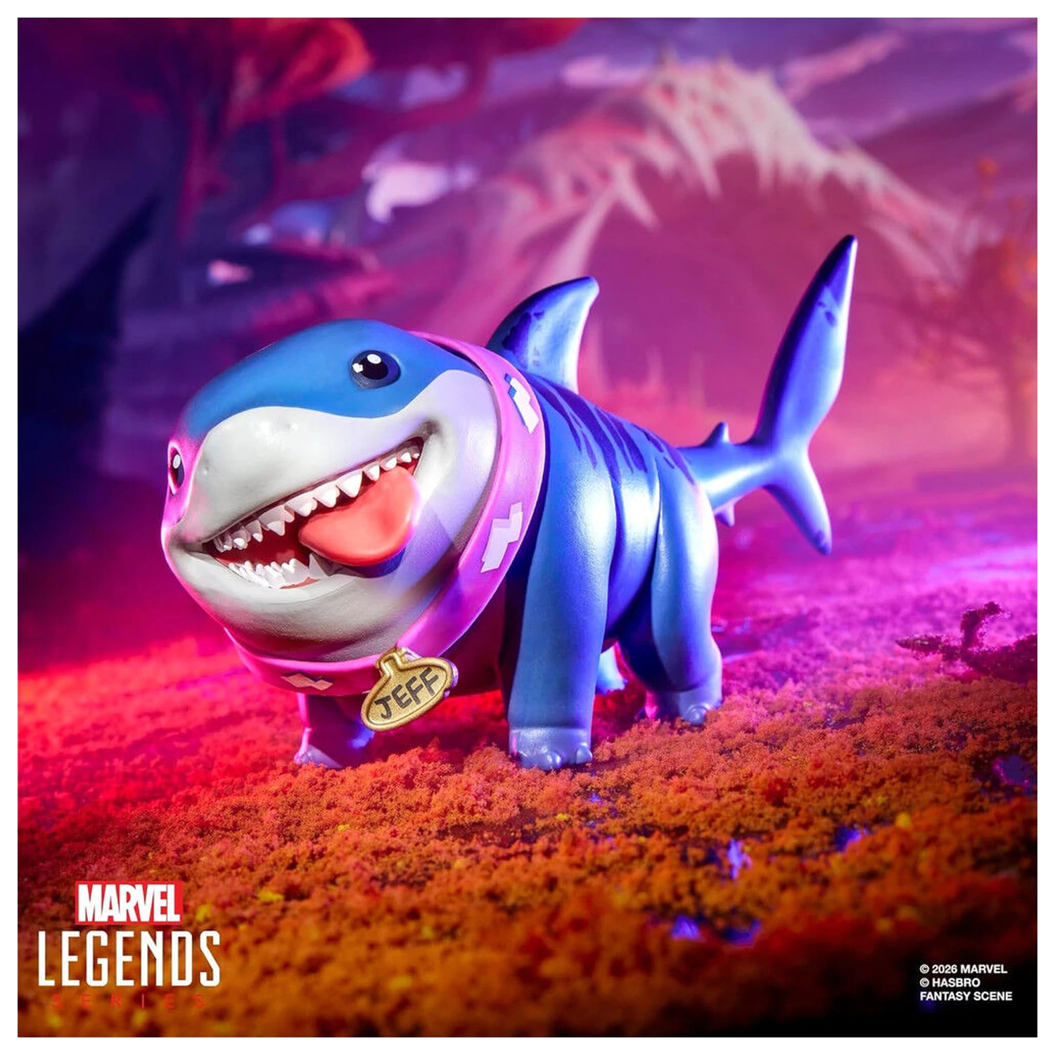 Marvel Legends Rivals Venom & Jeff the Land Shark Figur 15cm Produktfoto
